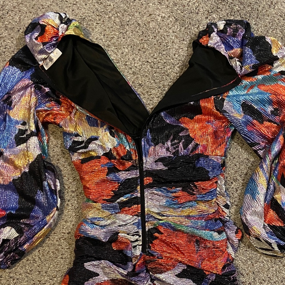 Multicolor Women's Dress 💜💙🧡Prom - Picture 6 of 8